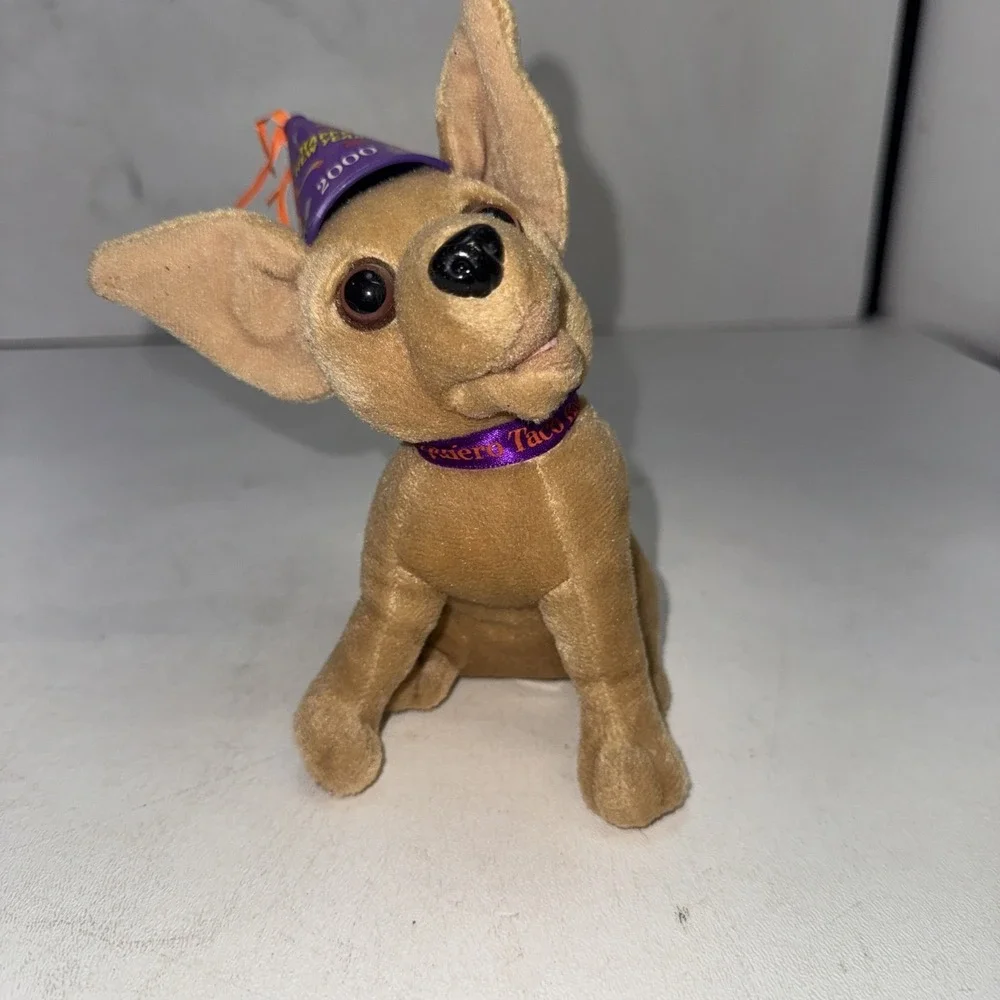Taco Bell Talking Chihuahua Dog Plush 2000 Y2K 